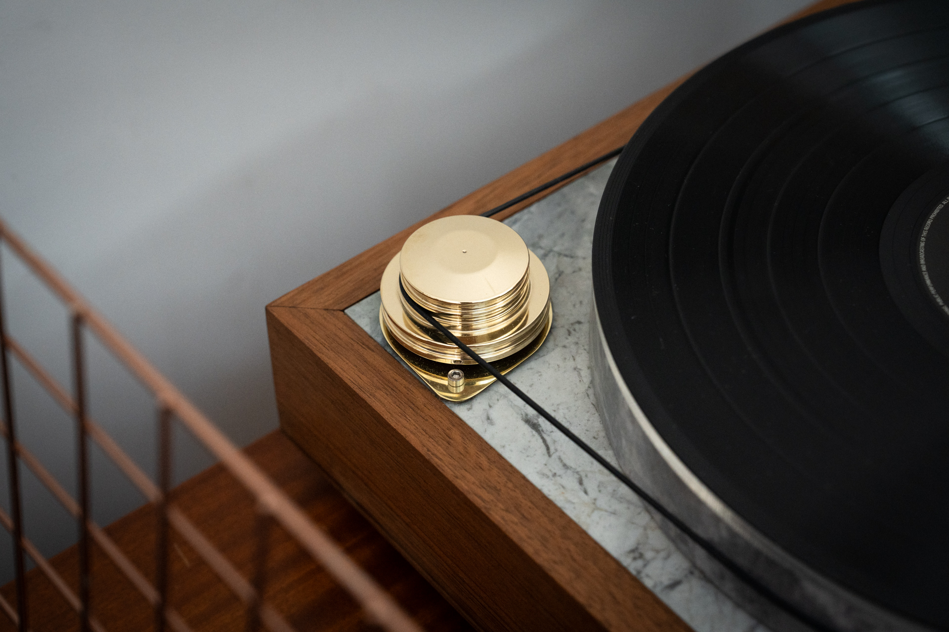 Takuahi brass weight detail